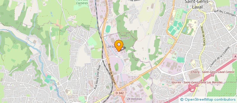 localisation de l'entreprise PDR EXPERTS  BRIGNAIS