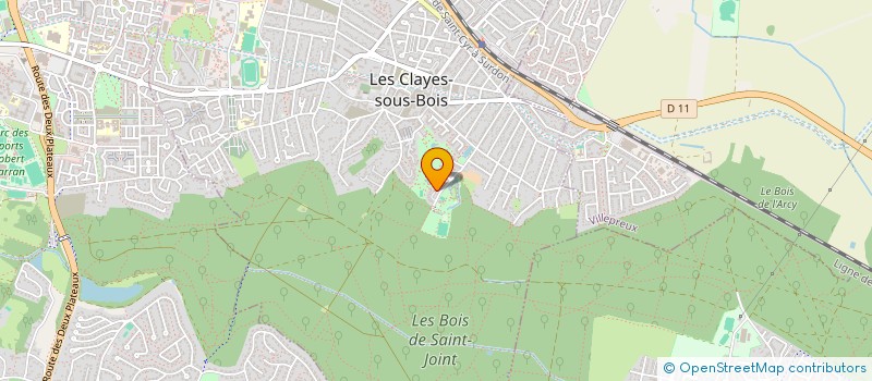 localisation de l'entreprise PDS à LES CLAYES-SOUS-BOIS