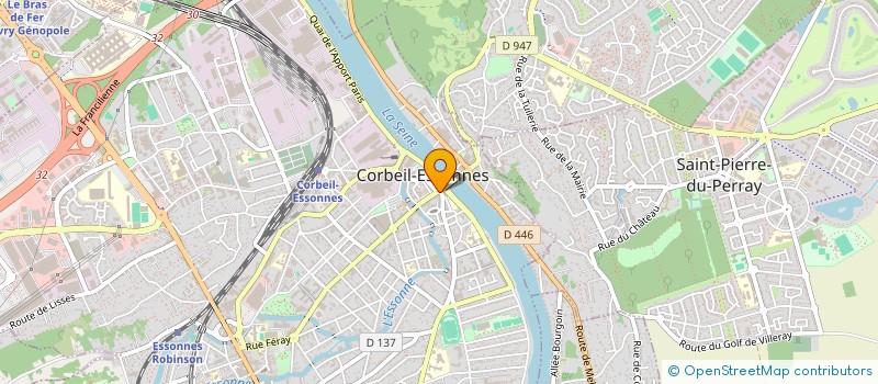 localisation de l'entreprise PDS BETA à CORBEIL-ESSONNES
