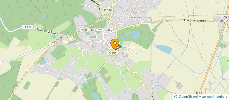 localisation de l'entreprise PDS CONSEIL  MONTFORT-L'AMAURY