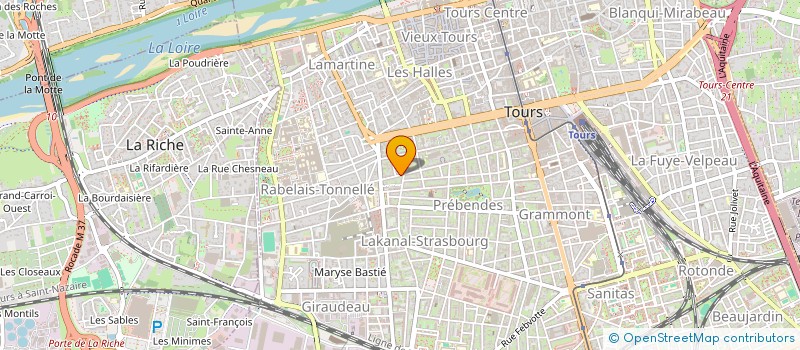 localisation de l'entreprise PDS HOLDING  TOURS