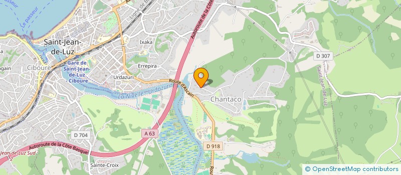 localisation de l'entreprise PDS PATRIMOINE à SAINT-JEAN-DE-LUZ