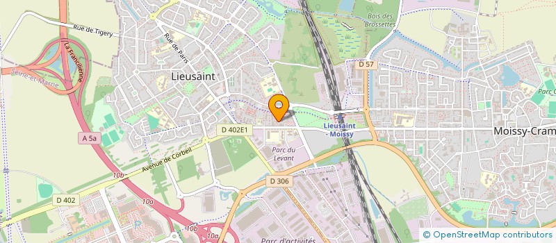 localisation de l'entreprise PDT CONSEILS à MOISSY-CRAMAYEL
