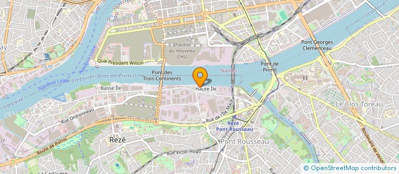 localisation de l'entreprise PDV IMMO  REZE