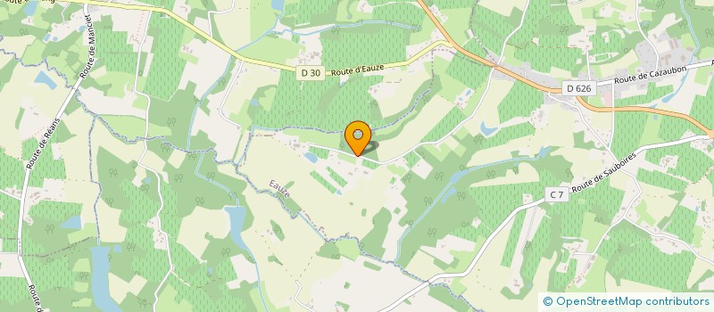 localisation de l'entreprise PDZ  EAUZE