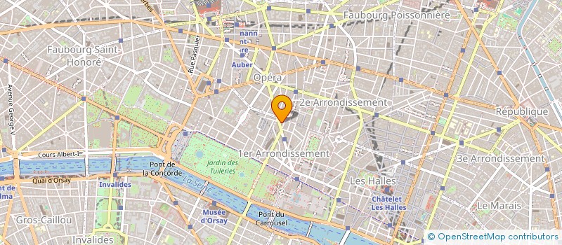 localisation de l'entreprise PE CAPITAL 7  PARIS