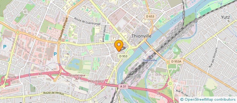 localisation de l'entreprise PE CHATEAU-RENARD  THIONVILLE