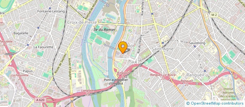 localisation de l'entreprise PE'GAZ PREVENTION à TOULOUSE
