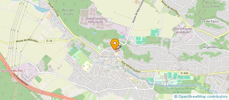 localisation de l'entreprise PE IMMO  MARCOUSSIS