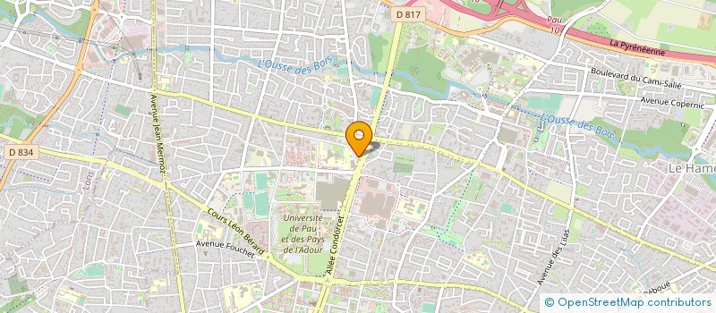 localisation de l'entreprise PEA EXPATRIES à PAU