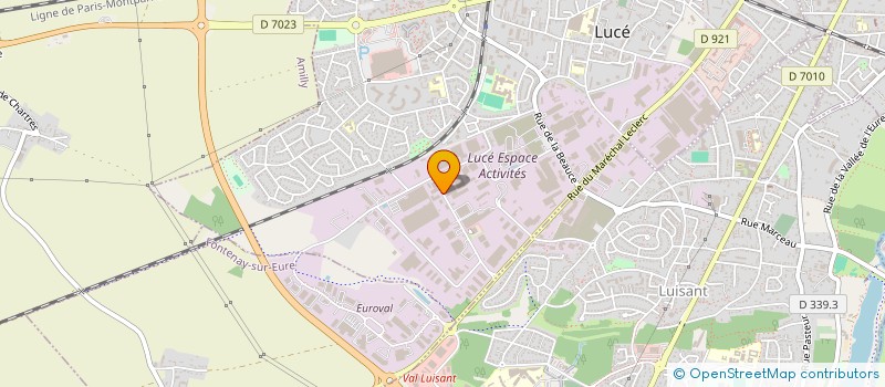 localisation de l'entreprise PEA IMMOBILIERE à LUCE