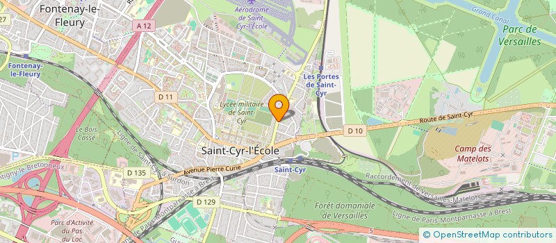 localisation de l'entreprise PEACE & VERTU EVENTS à SAINT-CYR-L'ECOLE