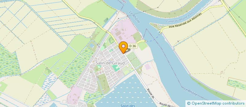 localisation de l'entreprise PEACH à ARLES