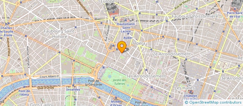 localisation de l'entreprise PEACH INVEST FRANCE  PARIS