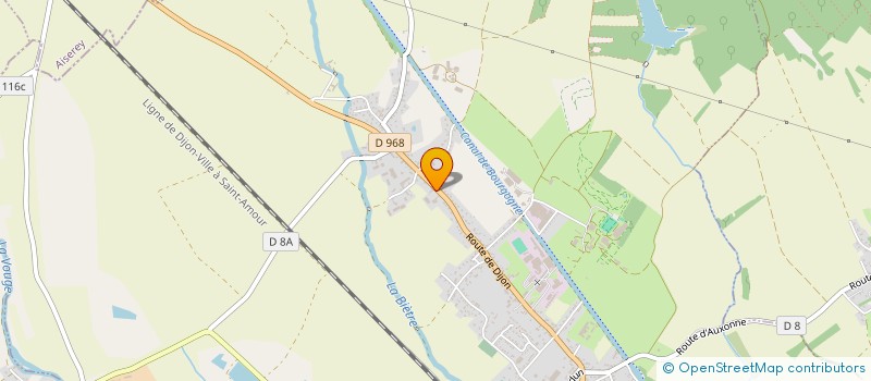 localisation de l'entreprise PEACLP  BRAZEY-EN-PLAINE