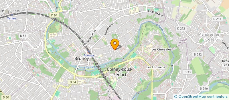 localisation de l'entreprise PEACOCK à BRUNOY
