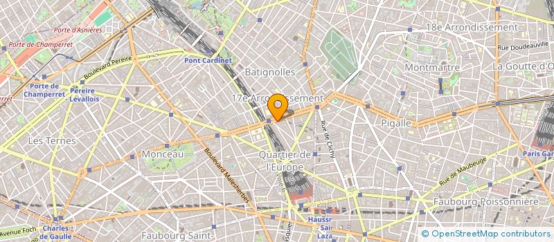 localisation de l'entreprise PEACOCK INVEST  PARIS