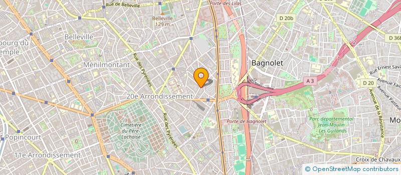 localisation de l'entreprise PEAGE NEUTRE  PARIS