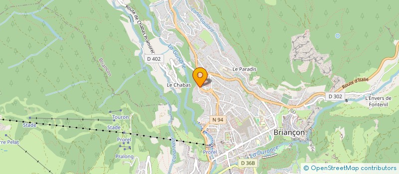 localisation de l'entreprise PEAK DRIVE  BRIANCON