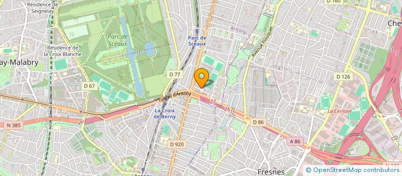 localisation de l'entreprise PEAK LEVERAGE à ANTONY