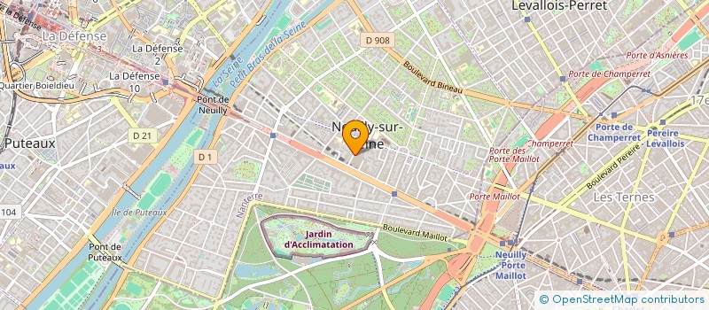 localisation de l'entreprise PEAK LIFECYCLES HR à NEUILLY-SUR-SEINE