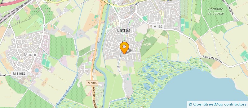 localisation de l'entreprise PEAK RESORT à LATTES