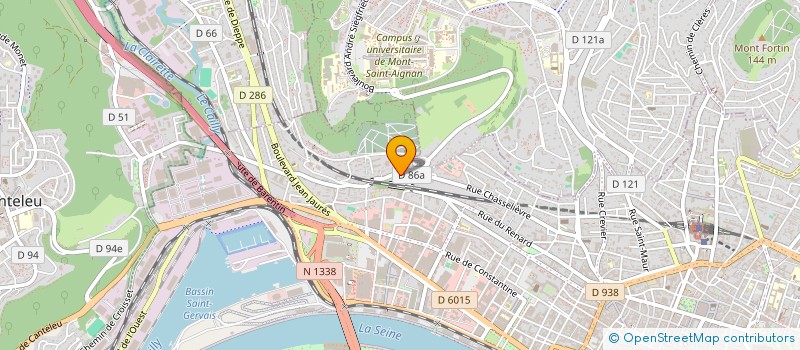 localisation de l'entreprise PEAKLES à ROUEN