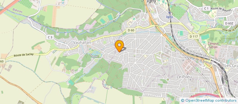 localisation de l'entreprise PEAKTECH SYSTEMS DESIGNS & ANALYTICS  IGNY