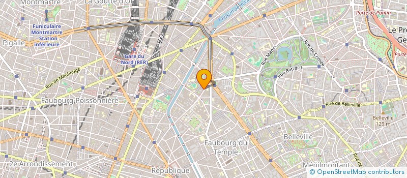 localisation de l'entreprise PEAKTIME  PARIS