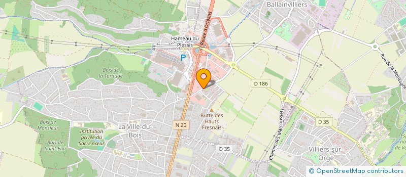 localisation de l'entreprise PEAKY BARBERS AND ARTS  BALLAINVILLIERS