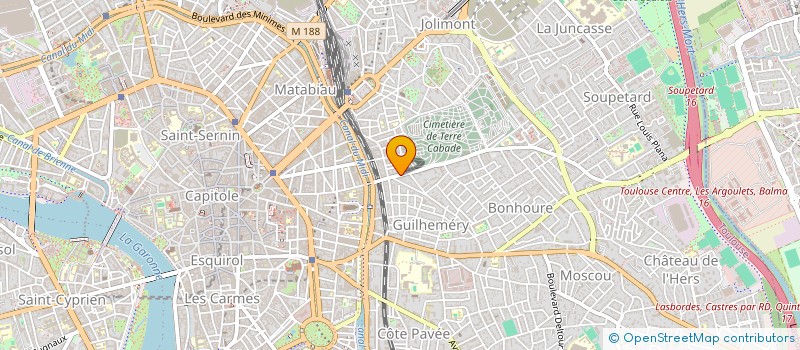 localisation de l'entreprise PEAKYBARBERS  TOULOUSE