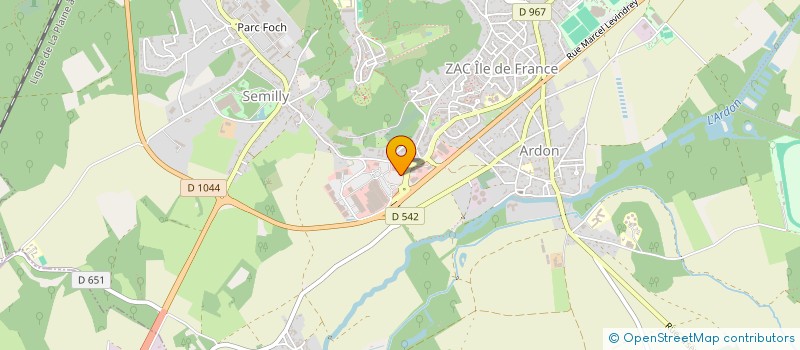 localisation de l'entreprise PEAL à LAON