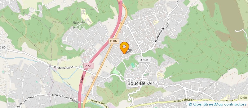 localisation de l'entreprise PEANCO à BOUC-BEL-AIR