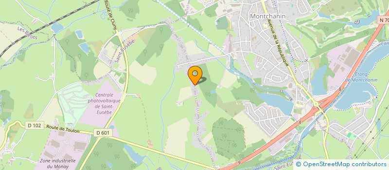 localisation de l'entreprise PEANG IMMOBILIER  MONTCHANIN