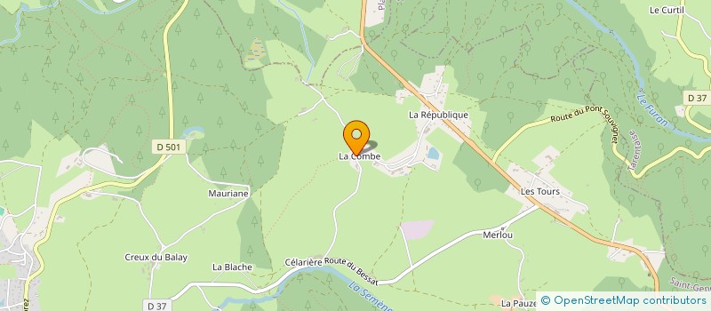 localisation de l'entreprise PEARCE CAPITAL PARTNER  SAINT-GENEST-MALIFAUX