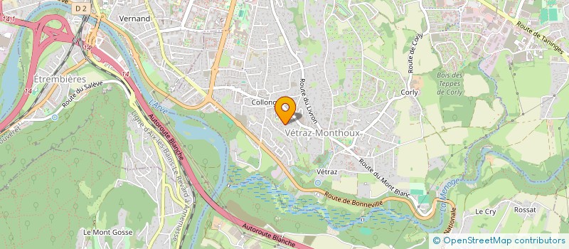 localisation de l'entreprise PEARL  VETRAZ-MONTHOUX