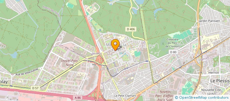 localisation de l'entreprise PEARL  MEUDON