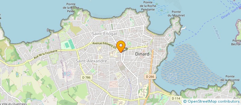 localisation de l'entreprise PEARL  DINARD
