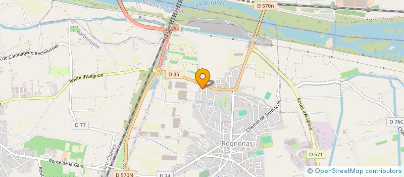 localisation de l'entreprise PEARL  ROGNONAS