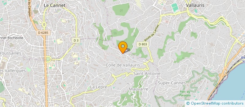 localisation de l'entreprise PEARL COLLECTION  CANNES