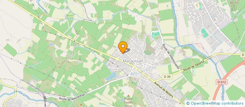 localisation de l'entreprise PEAU D'ANE à MARAUSSAN