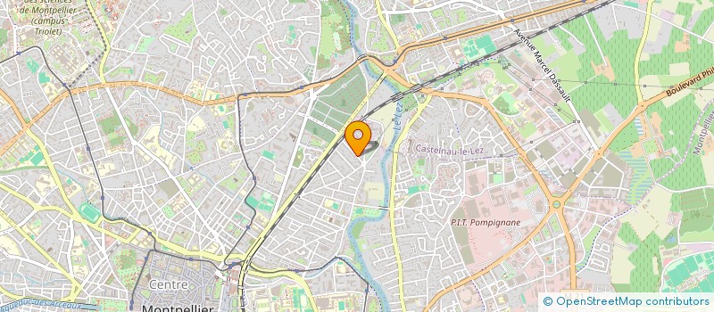 localisation de l'entreprise PEAU D ANON ET CUIR D ANETTE à MONTPELLIER