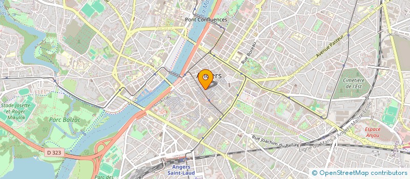 localisation de l'entreprise PEAU ETHIC à ANGERS