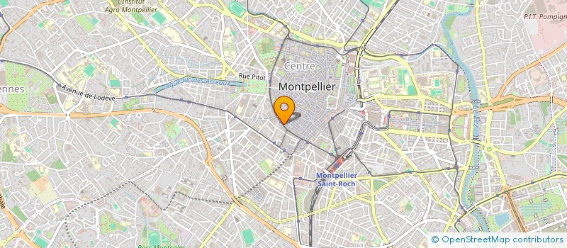 localisation de l'entreprise PEAU SUCREE MONTPELLIER à MONTPELLIER