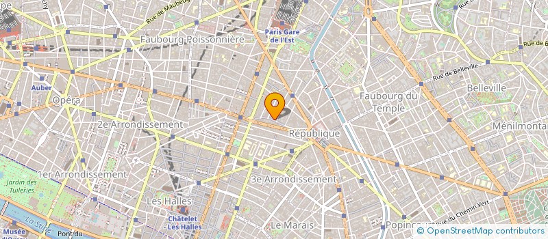 localisation de l'entreprise PEAUSITIVE  PARIS