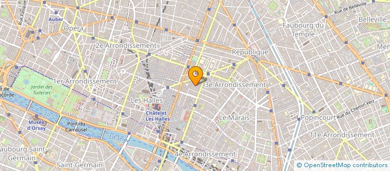 localisation de l'entreprise PEAUSSERIE NATHAN à PARIS