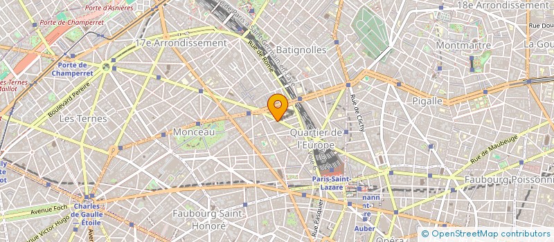 localisation de l'entreprise PEAUX-CIBLES  PARIS