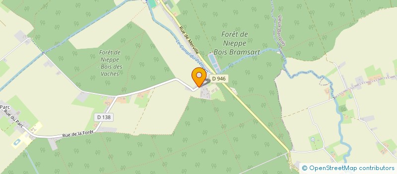 localisation de l'entreprise PEAVIN  MORBECQUE