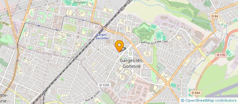 localisation de l'entreprise PEB  GARGES-LES-GONESSE