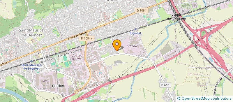 localisation de l'entreprise PEBOLYN à BEYNOST